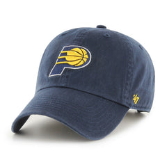 Indiana Pacers '47 Core Logo Clean Up Adjustable Hat Navy - 47 brand