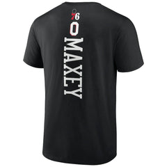 Tyrese Maxey Philadelphia 76ers Playmaker T-Shirt Black