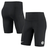 Pittsburgh Steelers Women's Biker Shorts - Black Shorts