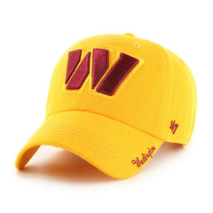 Washington Commanders '47 Women's Miata Clean Up Secondary Logo Adjustable Hat - Gold Hats