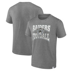 Las Vegas Raiders Force Out T-Shirt - Heather Charcoal T-shirts