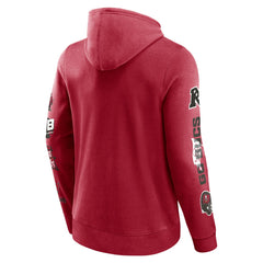 Tampa Bay Buccaneers Extra Innings Pullover Hoodie - Red Hoodies