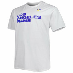 Los Angeles Rams Big & Tall Hometown Collection Hot Shot T-Shirt - White T-shirts
