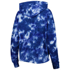 Indianapolis Colts New Era Women's Cloud Dye Fleece Pullover Hoodie - Royal Hoodies