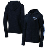Tennessee Titans New Era Women's Reverse Full-Zip Hoodie - Navy Hoodies