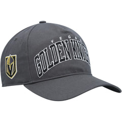 Vegas Golden Knights '47 Block Arch Hitch Snapback Hat - Charcoal | US 4883550