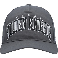 Vegas Golden Knights '47 Block Arch Hitch Snapback Hat - Charcoal | US 4883550