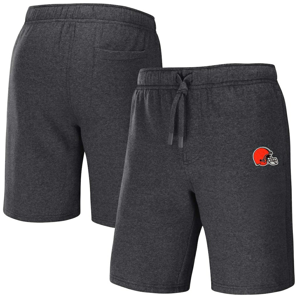 Cleveland Browns NFL x Darius Rucker Collection Logo Shorts - Heather Charcoal Shorts