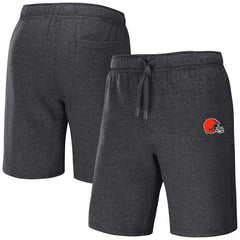 Cleveland Browns NFL x Darius Rucker Collection Logo Shorts - Heather Charcoal Shorts