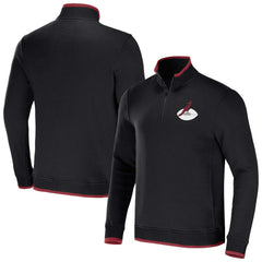 Arizona Cardinals NFL x Darius Rucker Collection Logo Quarter-Zip Top - Black Tops