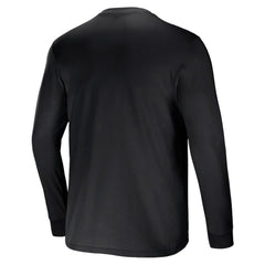 Cleveland Browns NFL x Darius Rucker Collection Team Long Sleeve Pocket T-Shirt - Brown T-shirts
