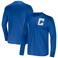 Indianapolis Colts NFL x Darius Rucker Collection Team Long Sleeve Pocket T-Shirt - Blue T-shirts