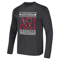 Arizona Cardinals NFL x Darius Rucker Collection Long Sleeve T-Shirt - Heathered Charcoal T-shirts