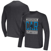 Carolina Panthers NFL x Darius Rucker Collection Long Sleeve T-Shirt - Heathered Charcoal T-shirts