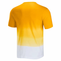 Los Angeles Rams NFL x Darius Rucker Collection Dip Dye Pocket T-Shirt - Gold/White T-shirts