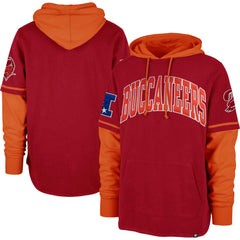 Tampa Bay Buccaneers '47 Shortstop Pullover Hoodie - Red Hoodies