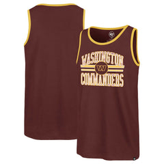 Washington Commanders '47 Winger Franklin Tank Top - Burgundy Tops