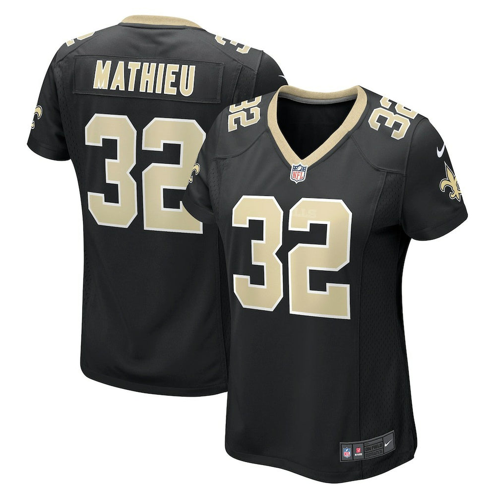 Tyrann Mathieu New Orleans Saints Women's Player Jersey - Black Jerseys