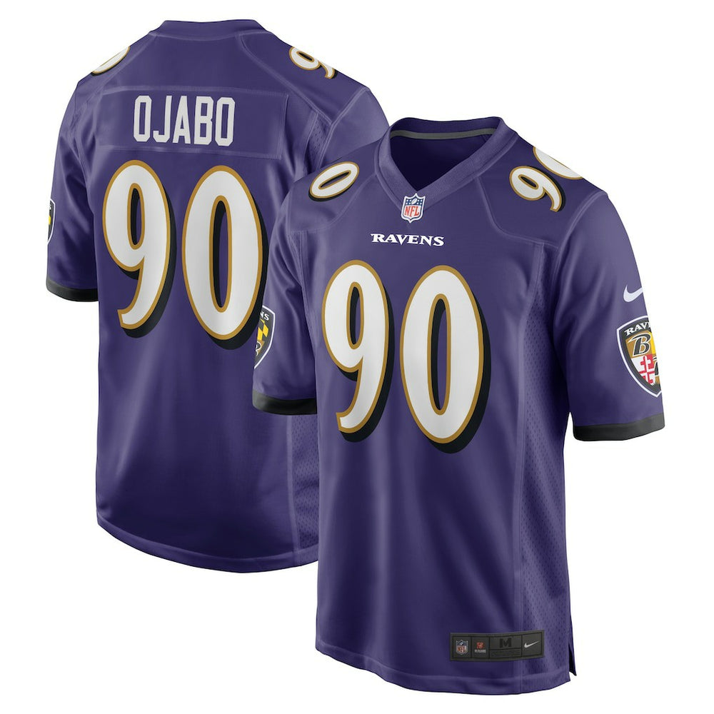 David Ojabo Baltimore Ravens Player Game Jersey - Purple Jerseys