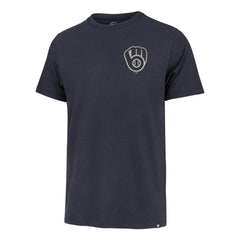 Milwaukee Brewers '47 Turn Back Franklin T-Shirt - Navy T-shirts