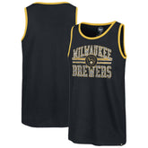 Milwaukee Brewers '47 Winger Franklin Tank Top - Navy Tanks