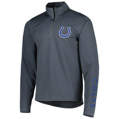 Indianapolis Colts MSX by Michael Strahan Half-Zip Pullover - Charcoal Pullover