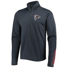 Atlanta Falcons MSX by Michael Strahan Half-Zip Pullover - Charcoal Pullover