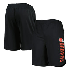 Cleveland Browns MSX by Michael Strahan Team Shorts - Black Shorts