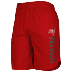 Tampa Bay Buccaneers MSX by Michael Strahan Team Shorts - Red Shorts