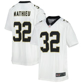 Tyrann Mathieu New Orleans Saints Youth Game Jersey - White Jerseys