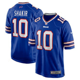 Khalil Shakir Buffalo Bills Game Jersey - Royal Jerseys