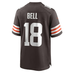 David Bell Cleveland Browns Game Jersey - Brown Jerseys