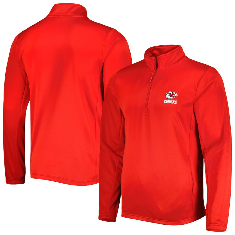 Kansas City Chiefs Dunbrooke All-Star Tech Quarter-Zip Top - Red Tops