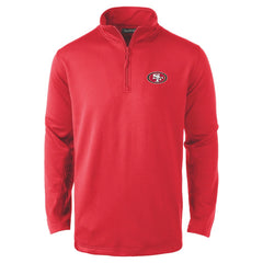 San Francisco 49ers Dunbrooke All-Star Tech Quarter-Zip Top - Scarlet Tops
