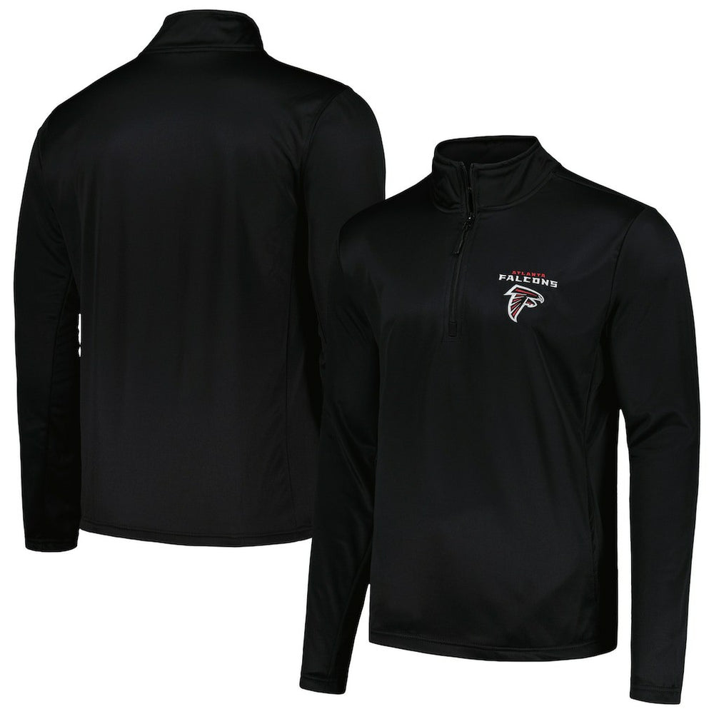 Atlanta Falcons Dunbrooke All-Star Tech Quarter-Zip Top - Black Tops