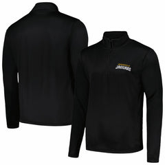Jacksonville Jaguars Dunbrooke All-Star Tech Quarter-Zip Top - Black Tops