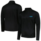 Carolina Panthers Dunbrooke All-Star Tech Quarter-Zip Top - Black Tops