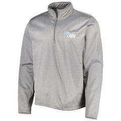 Detroit Lions Dunbrooke All-Star Tech Quarter-Zip Top - Heather Gray Tops