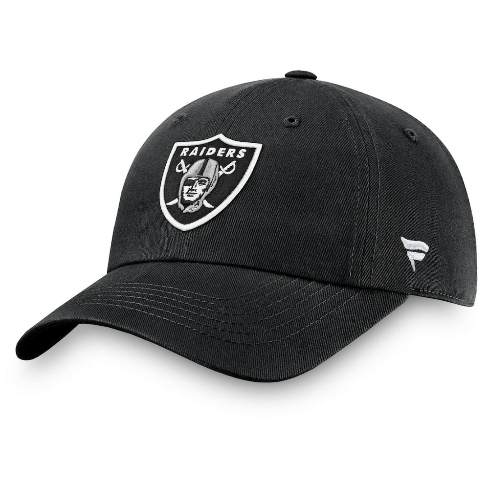 Las Vegas Raiders Fundamental Adjustable Hat - Black Hats