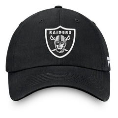 Las Vegas Raiders Fundamental Adjustable Hat - Black Hats
