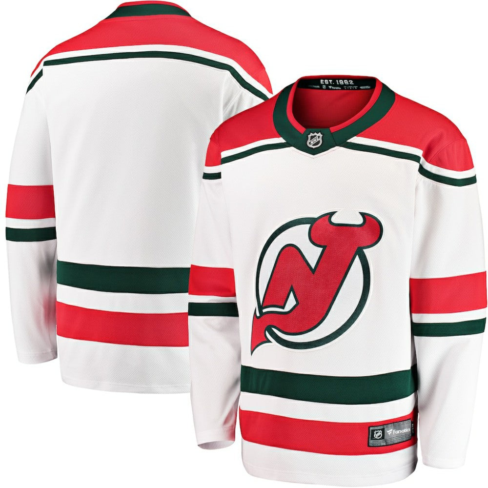 New Jersey Devils Fanatics Alternate Breakaway Jersey - White | US 4900887