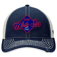 Chicago White Sox Fanatics Heritage Trucker Snapback Hat - Navy Hats