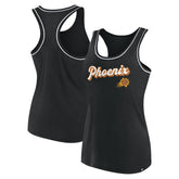 Phoenix Suns Women's Wordmark Logo Racerback Tank Top Black - Fanatics outlet