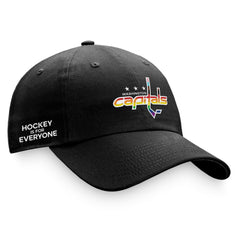 Washington Capitals Fanatics Team Logo Pride Adjustable Hat - Black | US 4905368