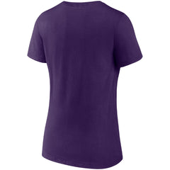 Phoenix Suns Women's Hometown Collection On Fire V-Neck T-Shirt Purple - Fanatics