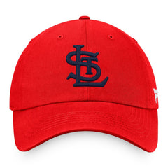St. Louis Cardinals Fanatics Cooperstown Collection Core Adjustable Hat - Red Hats