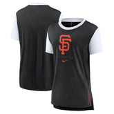 San Francisco Giants Nike Women's Local Touch Fashion Top - Black Tops