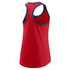 Washington Nationals Nike Women's Tech Tri-Blend Tank Top - Red Tanks