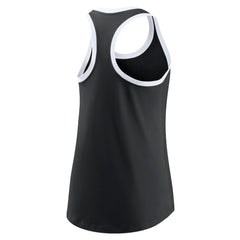 Chicago White Sox Nike Women's Tech Tri-Blend Tank Top - Black Tanks