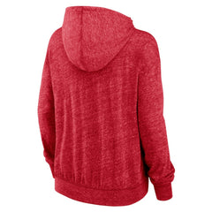 St. Louis Cardinals Nike Women's Diamond Icon Gym Vintage Lightweight Hooded Top - Red Tops
